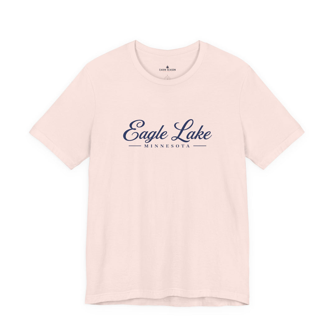 Eagle Lake Minnesota Script Tee