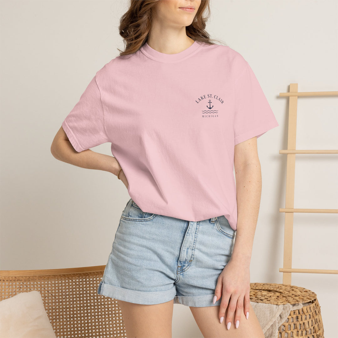 Lake St. Clair Michigan Tee - The 6th Great Lake Shirt
