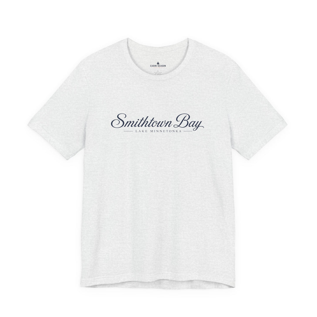 Smithtown Bay Script Tee - Lake Minnetonka Short Sleeve T-Shirt