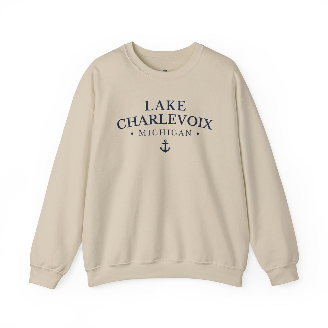 Lake Charlevoix Michigan Crewneck Sweatshirt
