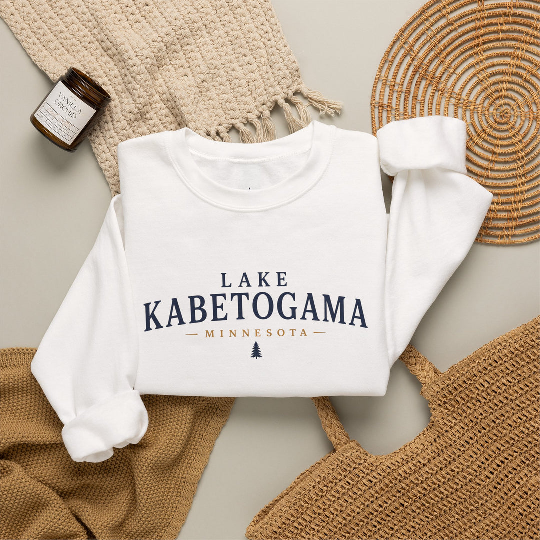 Lake Kabetogama Minnesota Crewneck Sweatshirt