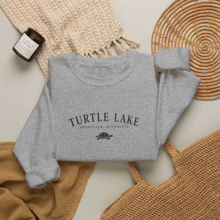 Turtle Lake Shoreview, Minnesota Crewneck Sweatshirt
