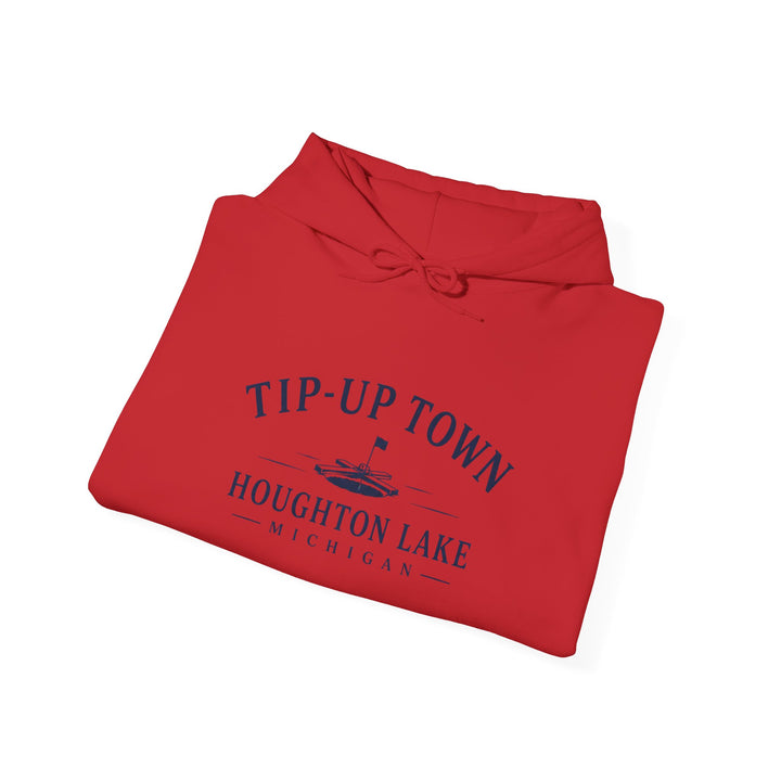 Tip-Up Town Houghton Lake Hoodie – Ice Fishing Sweatshirt