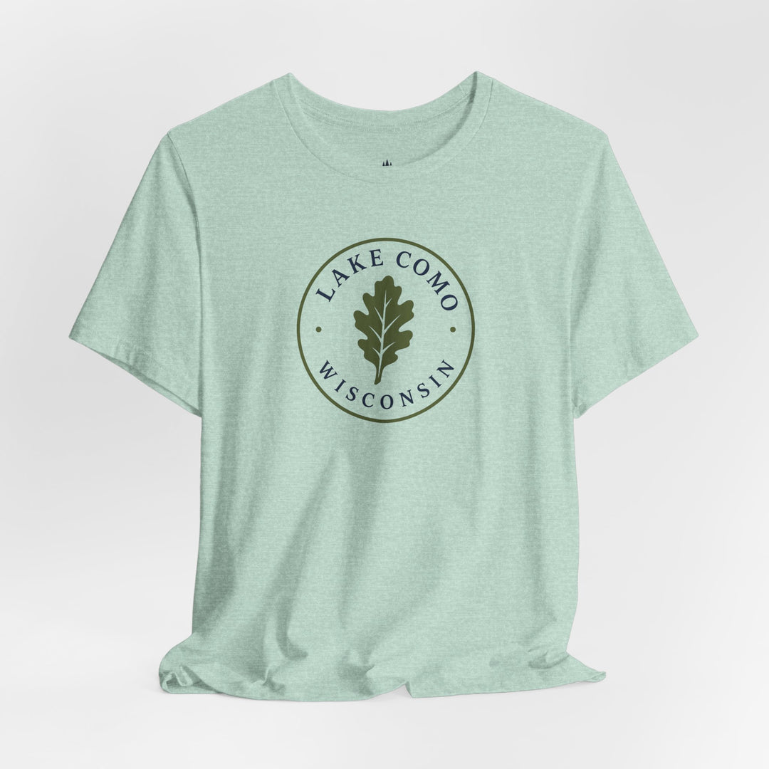 Lake Como Wisconsin Oak Leaf Tee