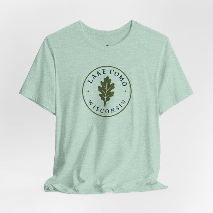 Lake Como Wisconsin Oak Leaf Tee