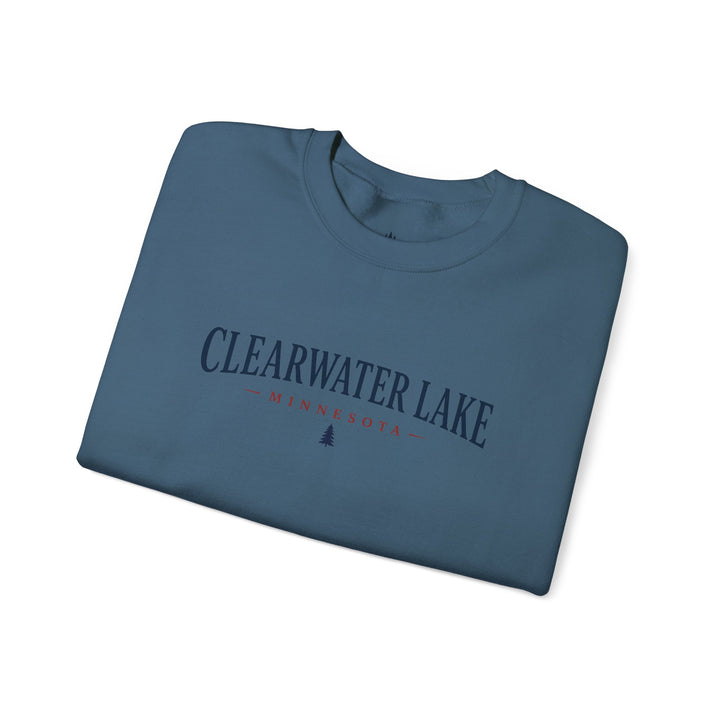 Clearwater Lake Minnesota Crewneck Sweatshirt