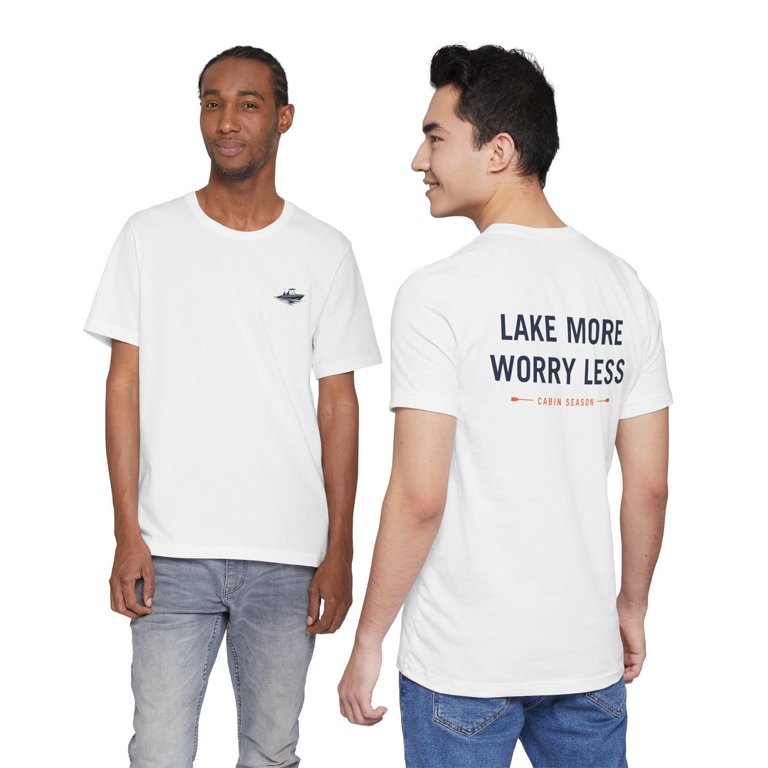 Cabin Season - Lake More Worry Less Tee