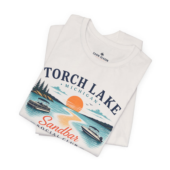 Torch Lake Sandbar Social Club T-Shirt