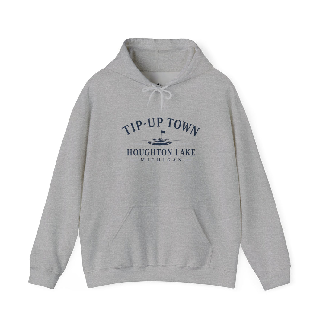 Tip-Up Town Houghton Lake Hoodie – Ice Fishing Sweatshirt
