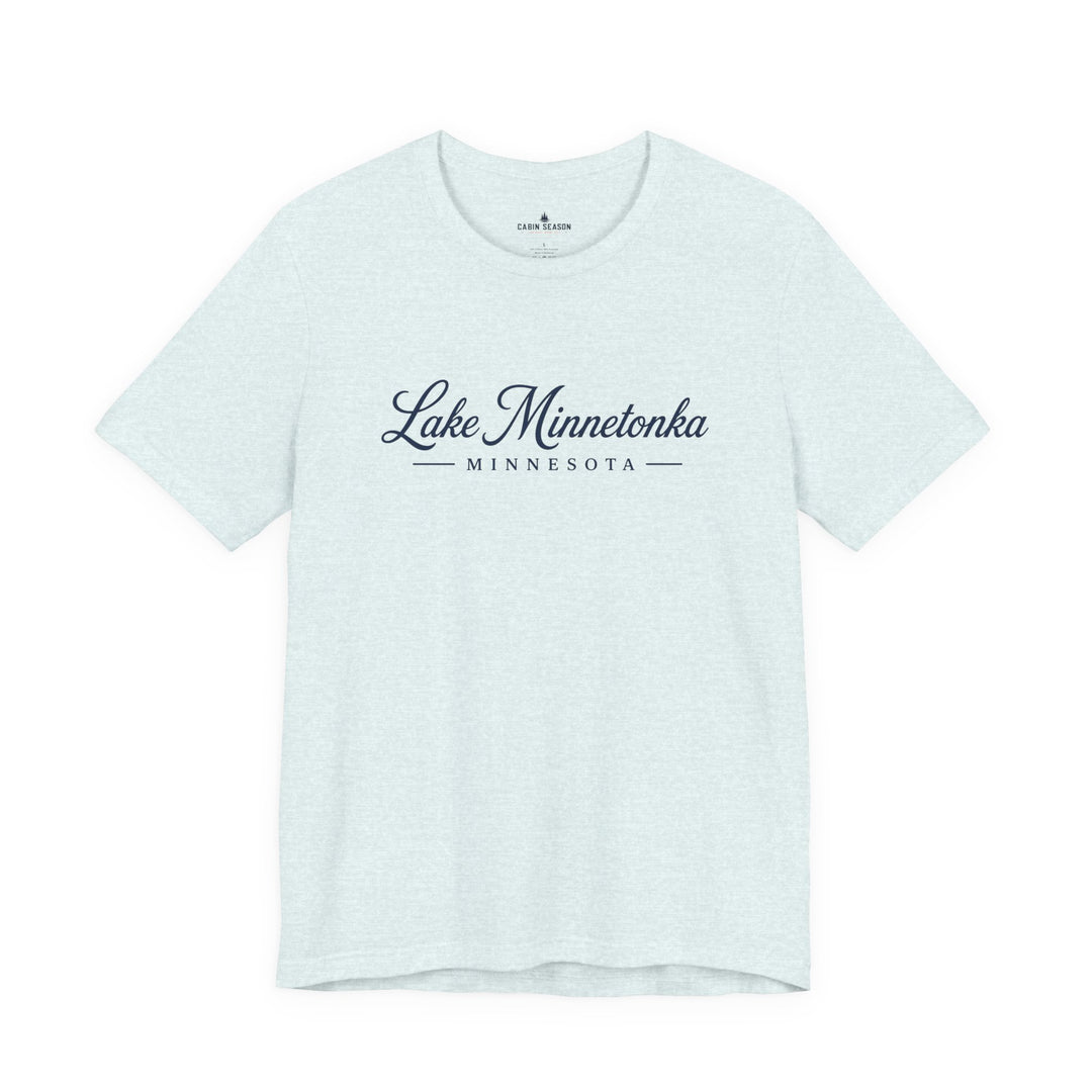 Lake Minnetonka Tee - Minnesota Lake Script Shirt