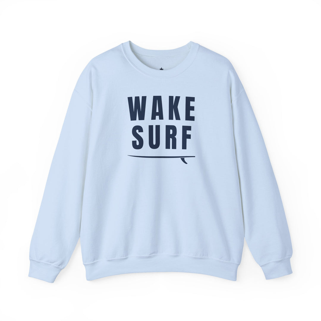 Wake Surf Sweatshirt | Wake Surfing Crewneck Sweatshirt