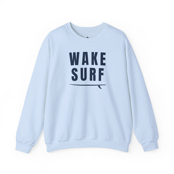 Wake Surf Sweatshirt | Wake Surfing Crewneck Sweatshirt