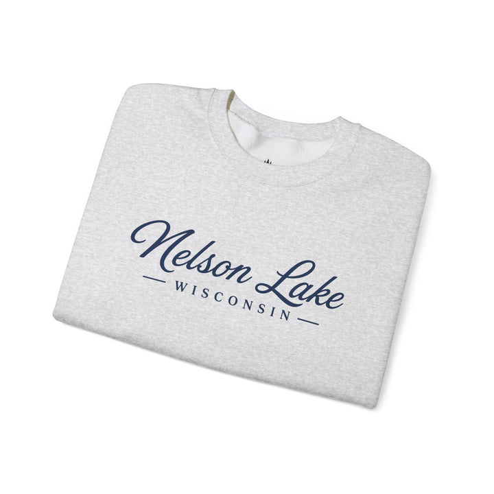 Nelson Lake Wisconsin Crewneck Sweatshirt
