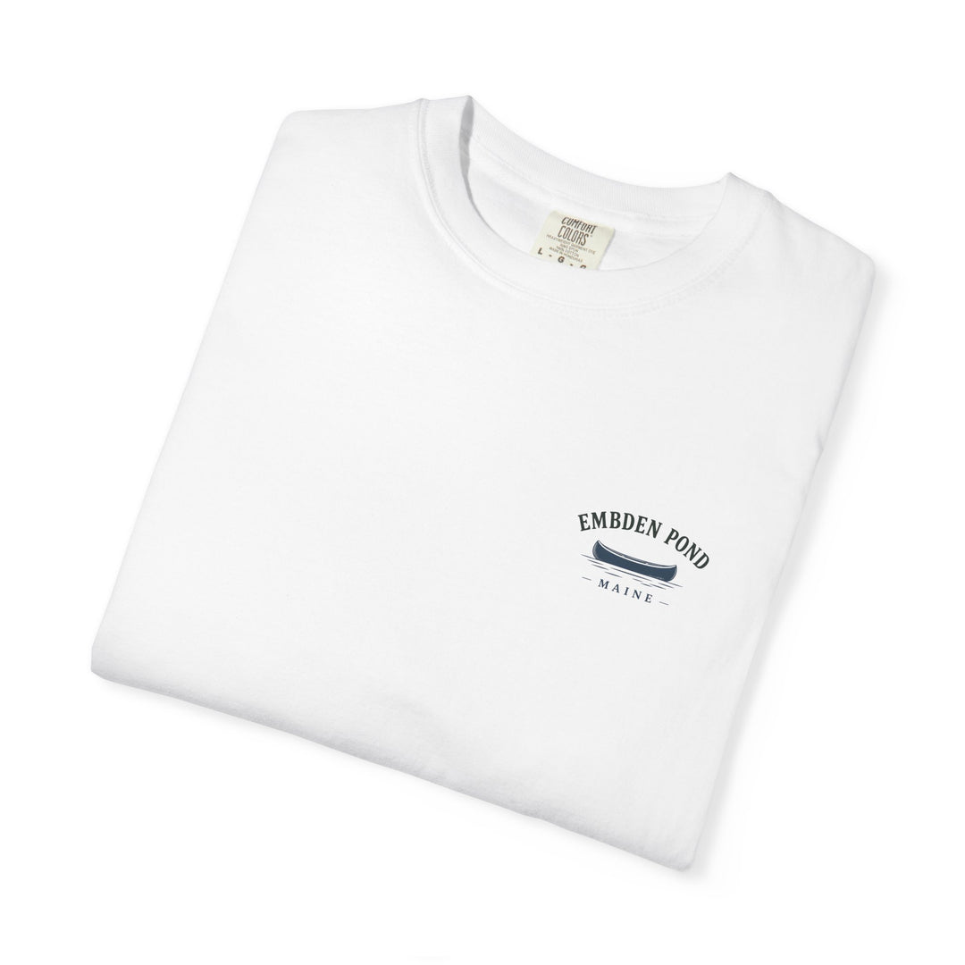 Embden Pond Maine T-Shirt — Scenic Lake Graphic Tee
