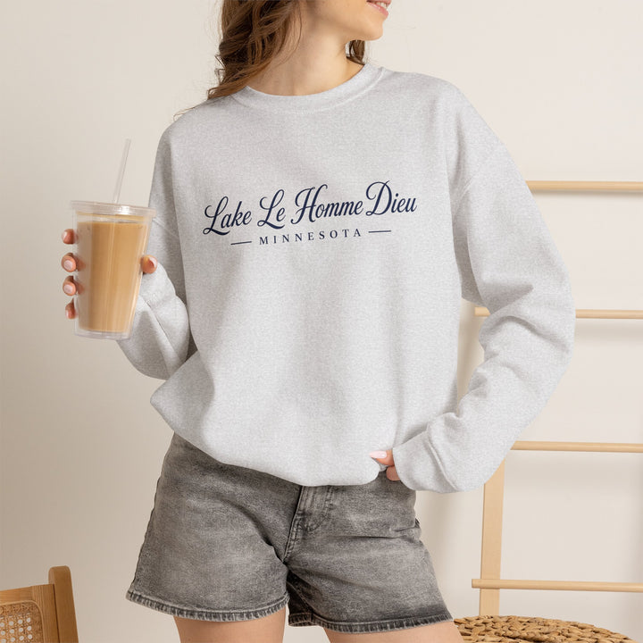 Lake Le Homme Dieu Minnesota Sweatshirt