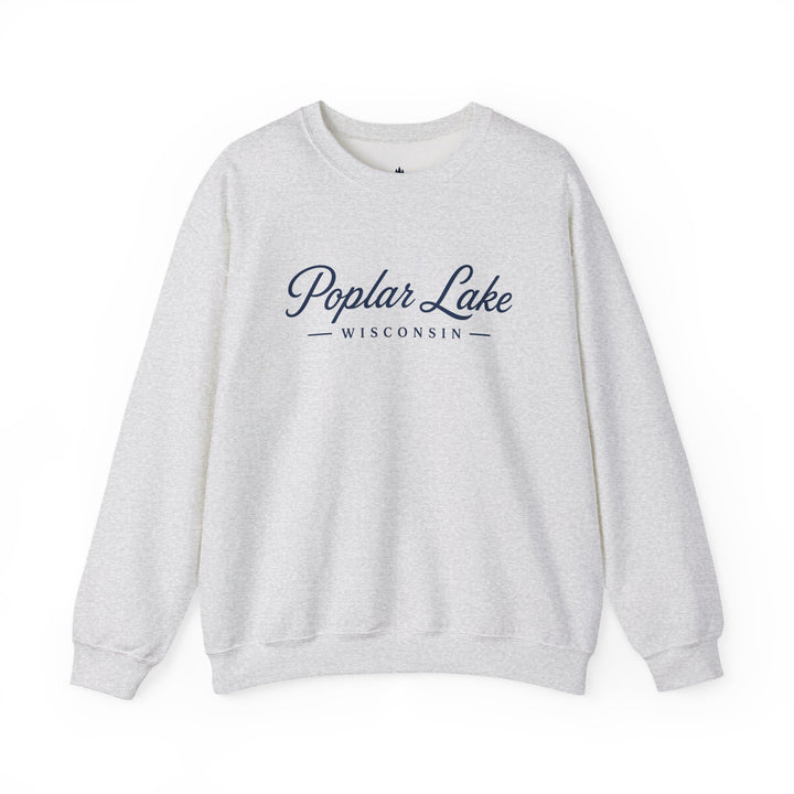Poplar Lake Wisconsin Crewneck Sweatshirt