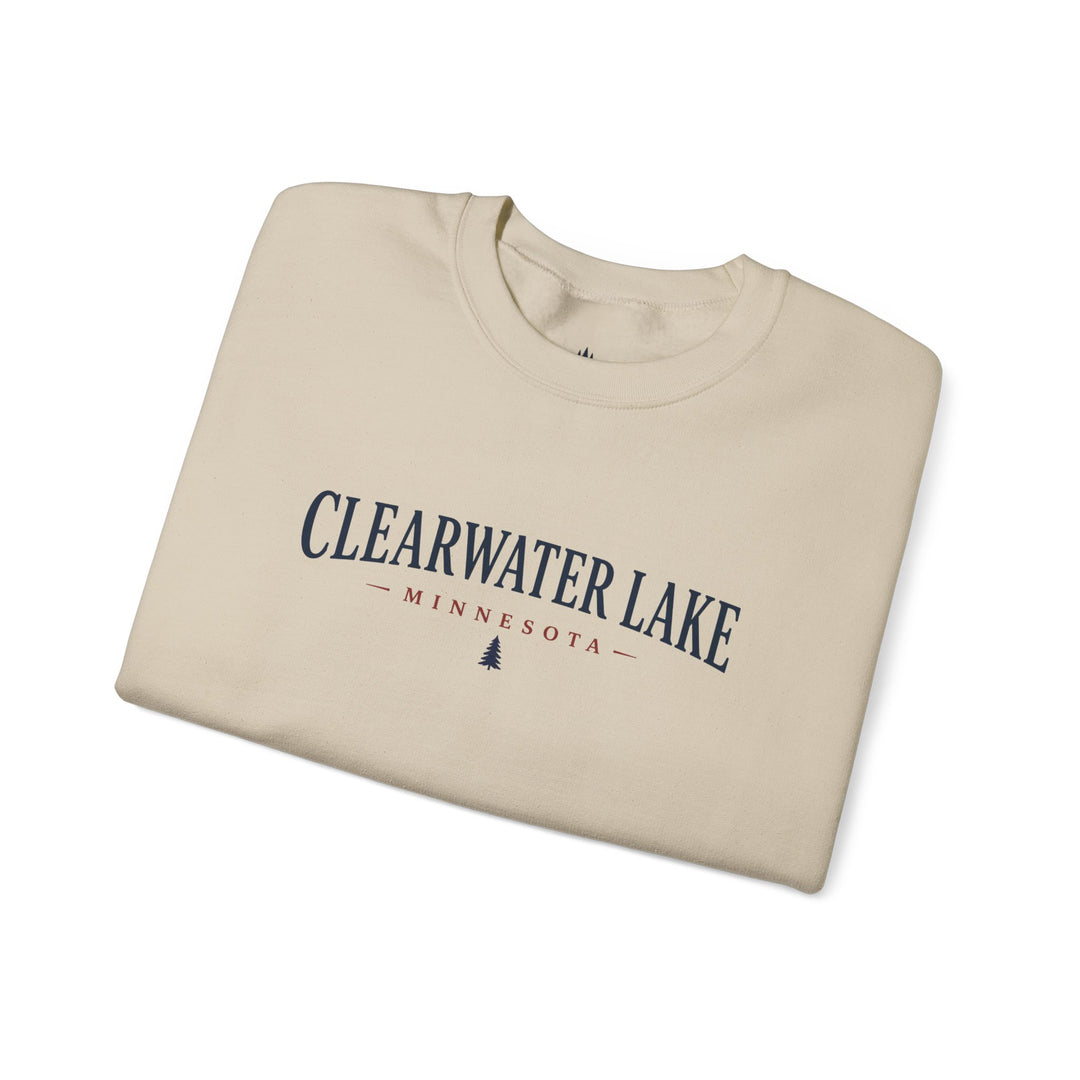 Clearwater Lake Minnesota Crewneck Sweatshirt