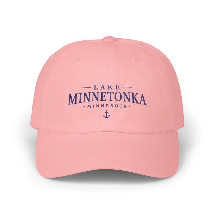 Lake Minnetonka Hat - Light Embroidered Anchor Hat