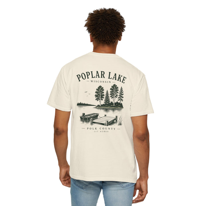 Poplar Lake T-Shirt — Scenic Wisconsin Lake Graphic Tee