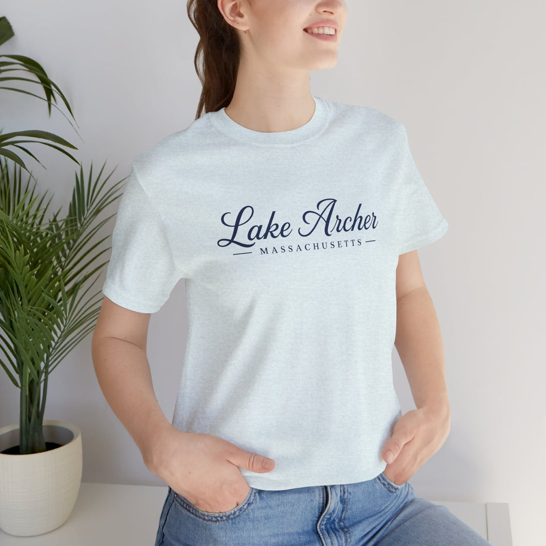 Lake Archer Massachusetts Script T-Shirt