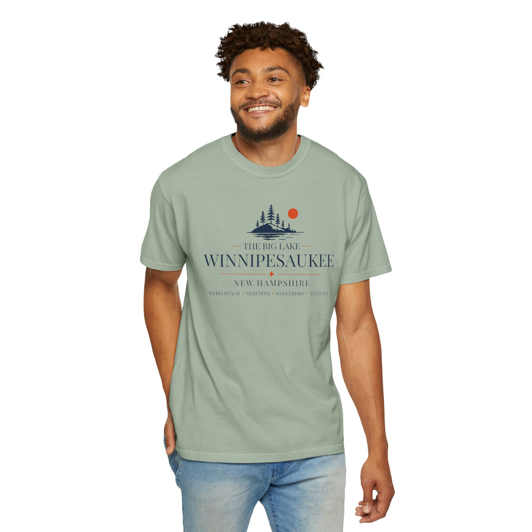 Lake Winnipesaukee New Hampshire T-Shirt — The Big Lake Island Tee