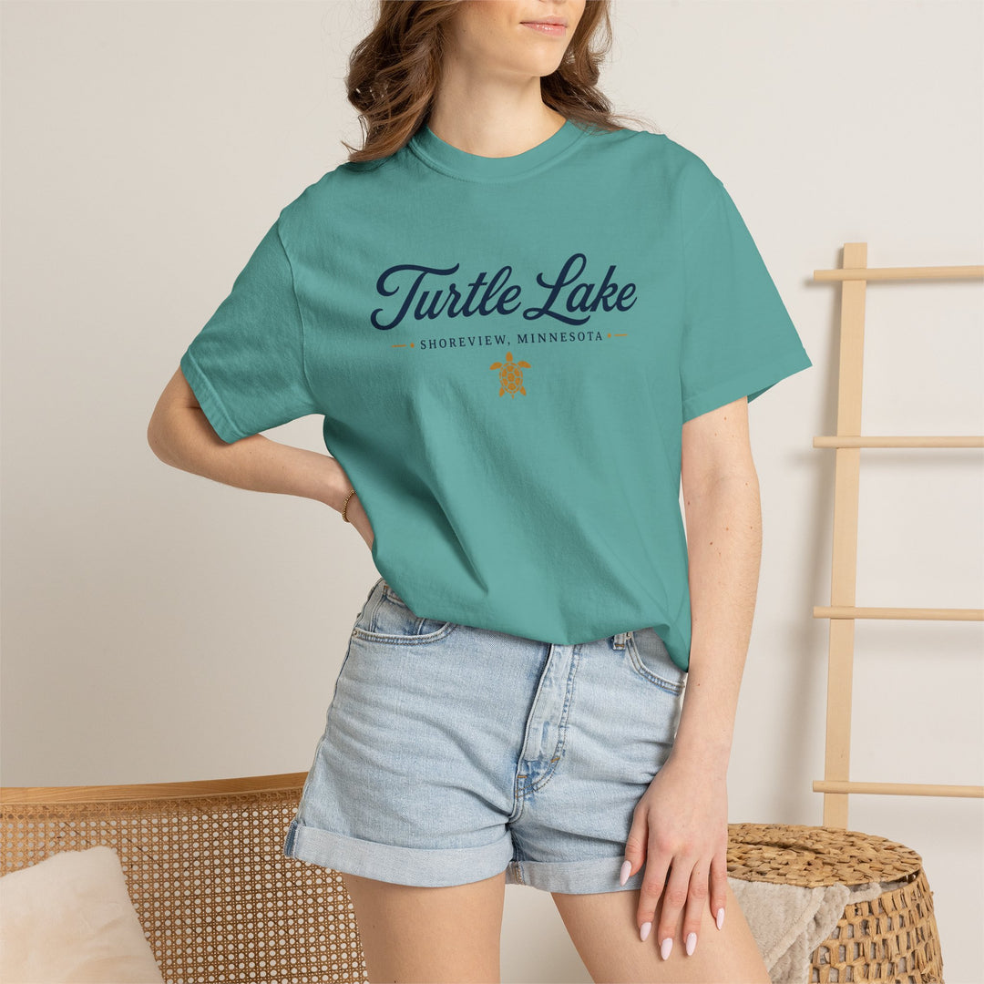 Turtle Lake Tee - Shoreview, MN Script Shirt