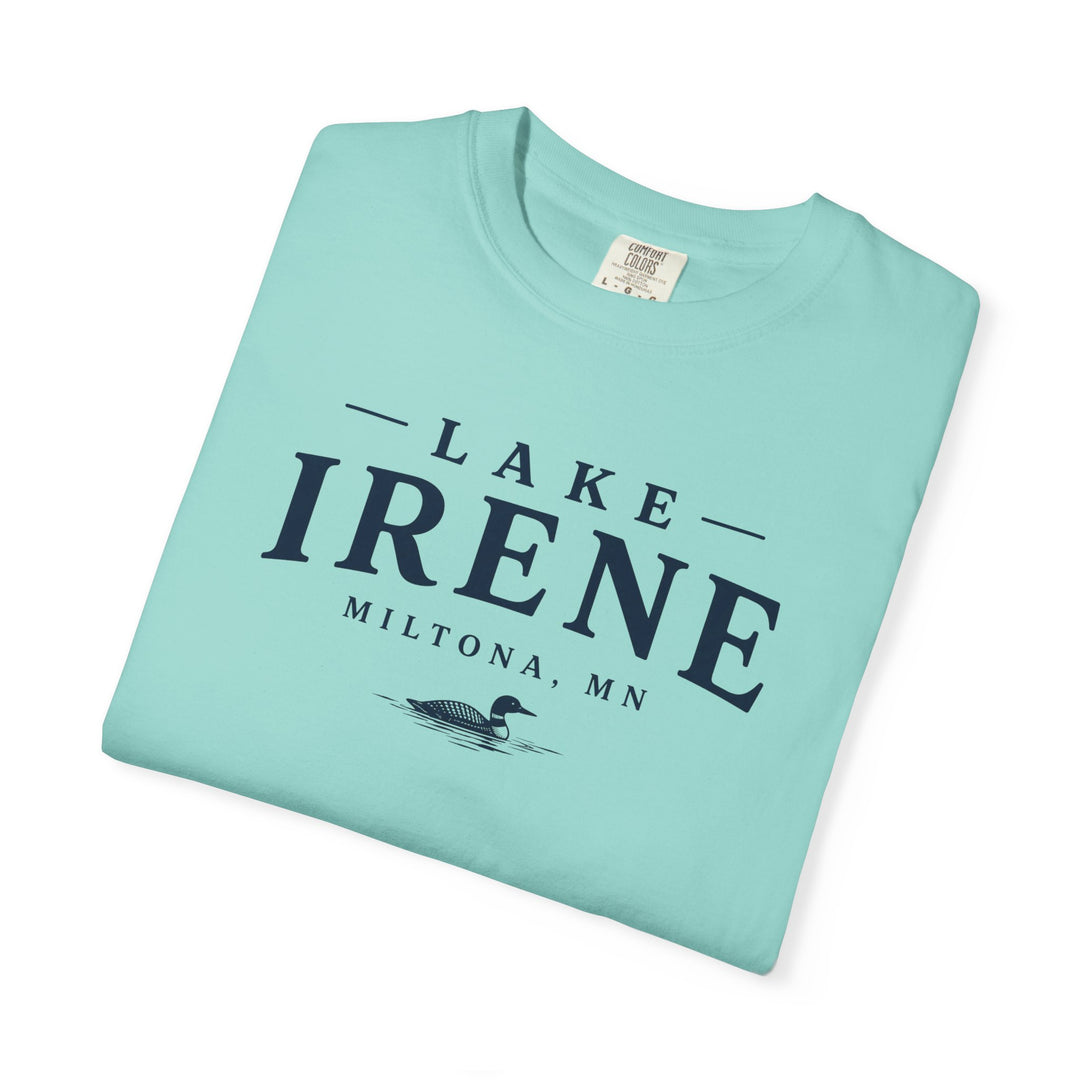 Lake Irene T-Shirt — Miltona MN Lake Tee with Loon Graphic