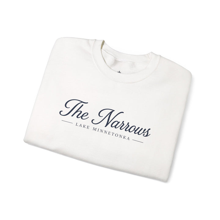 The Narrows Crewneck Sweatshirt - Lake Minnetonka Script Pullover