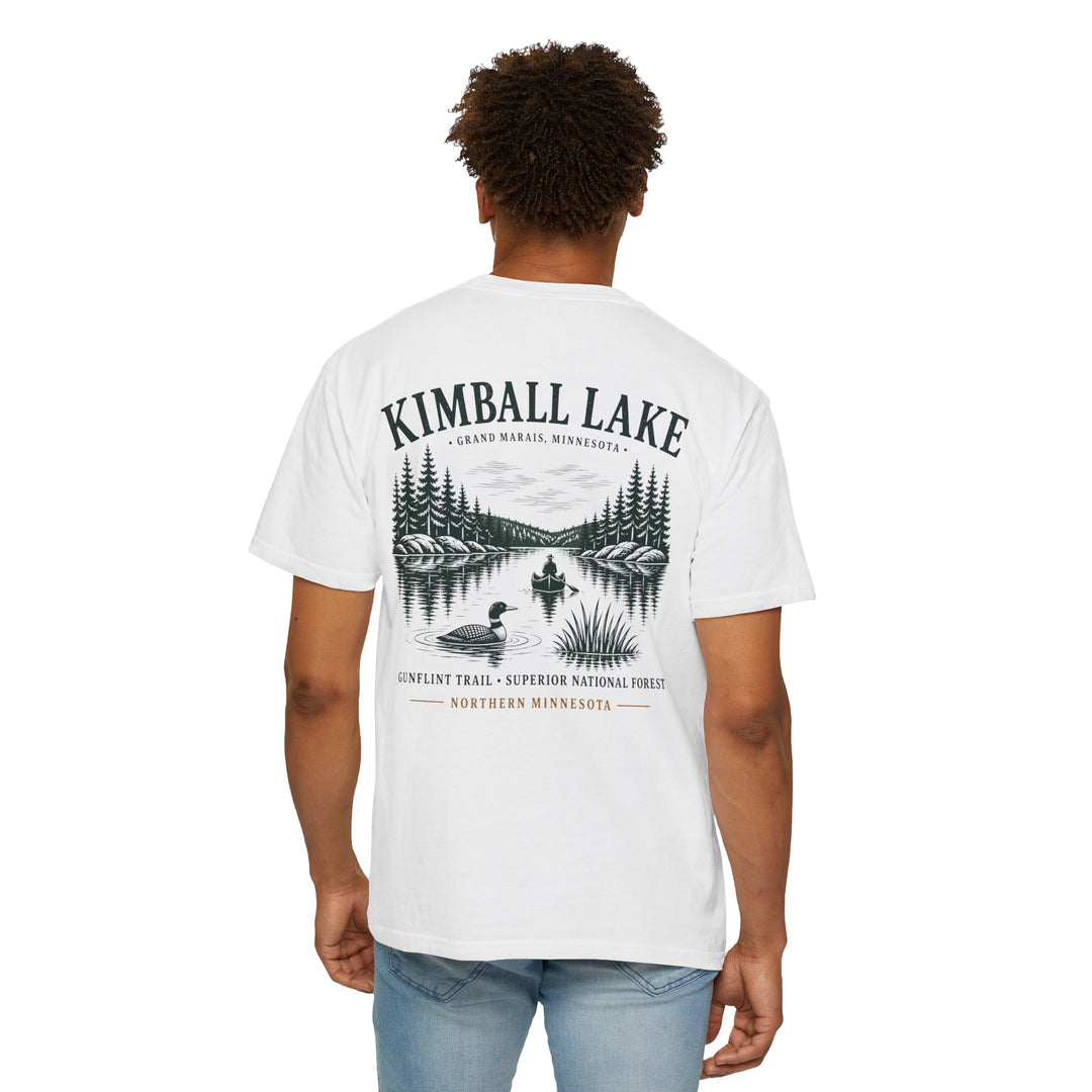 Kimball Lake T‑Shirt — Gunflint Trail Minnesota Lake Tee