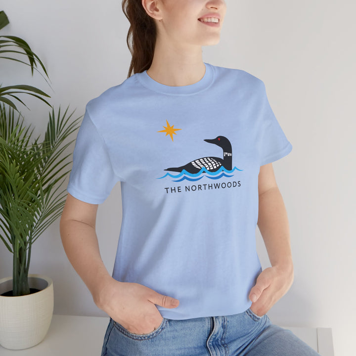 Wisconsin Northwoods Loon Tee