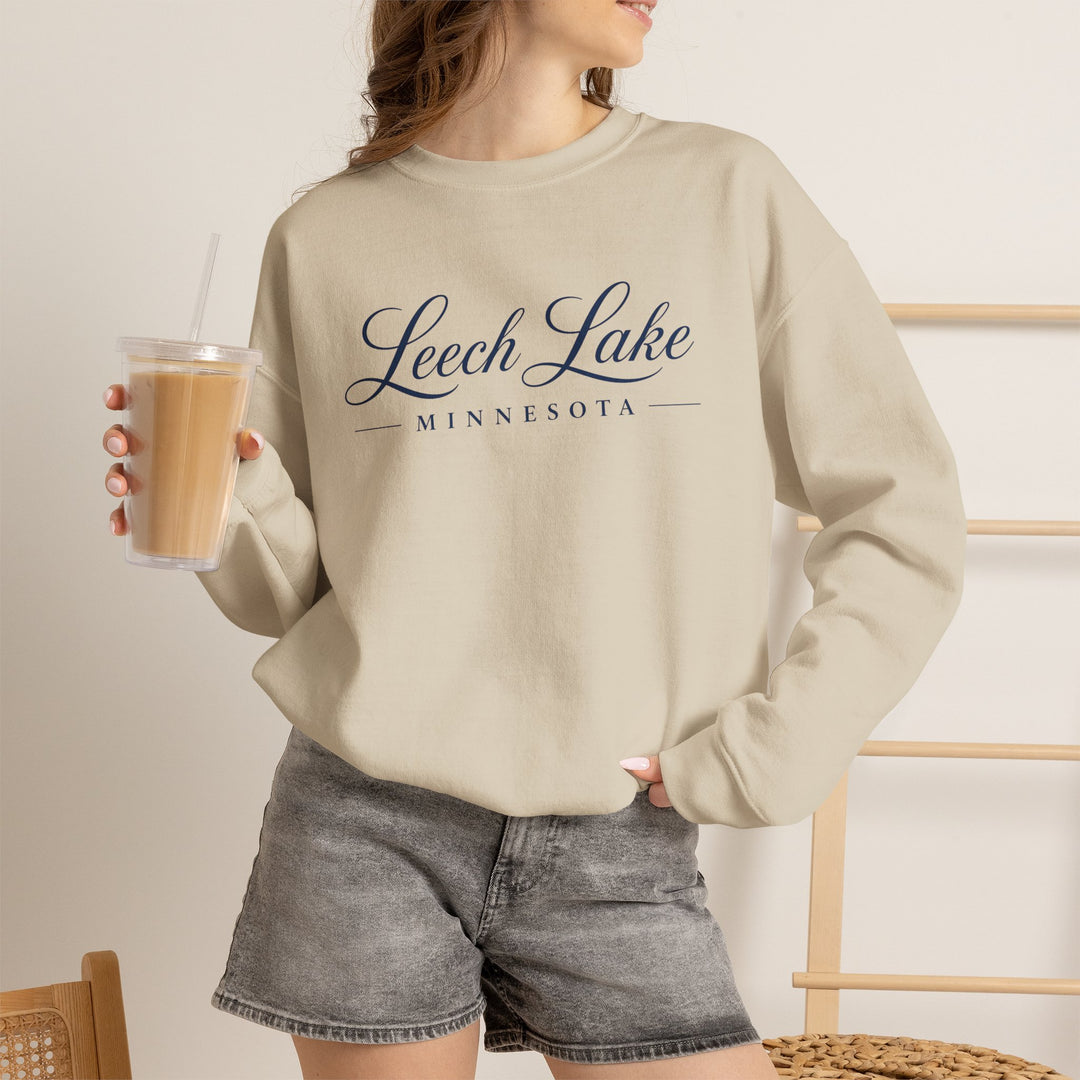 Leech Lake Minnesota Crewneck Sweatshirt