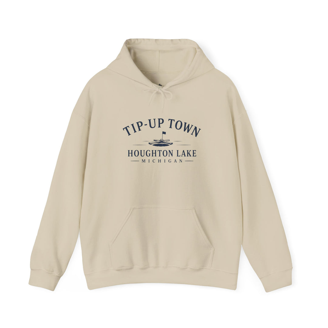 Tip-Up Town Houghton Lake Hoodie – Ice Fishing Sweatshirt