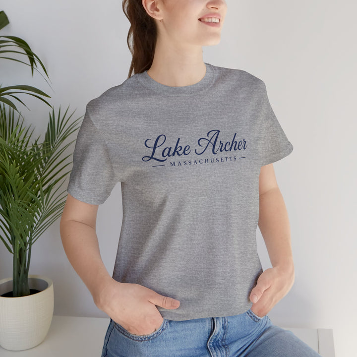 Lake Archer Massachusetts Script T-Shirt