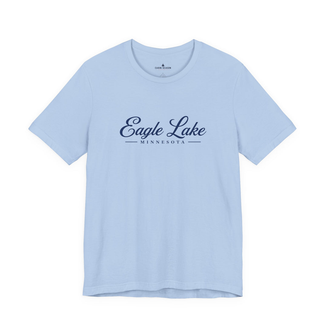 Eagle Lake Minnesota Script Tee