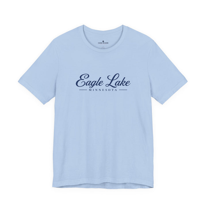 Eagle Lake Minnesota Script Tee