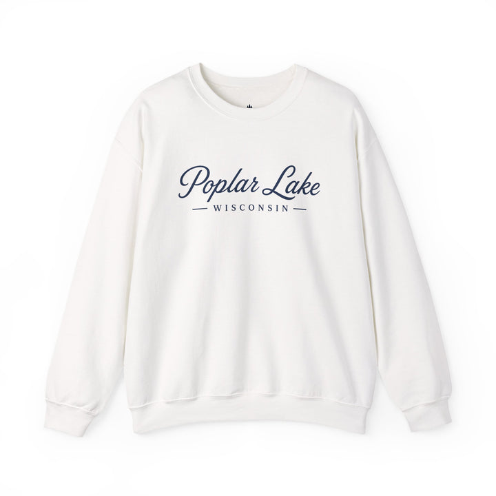 Poplar Lake Wisconsin Crewneck Sweatshirt