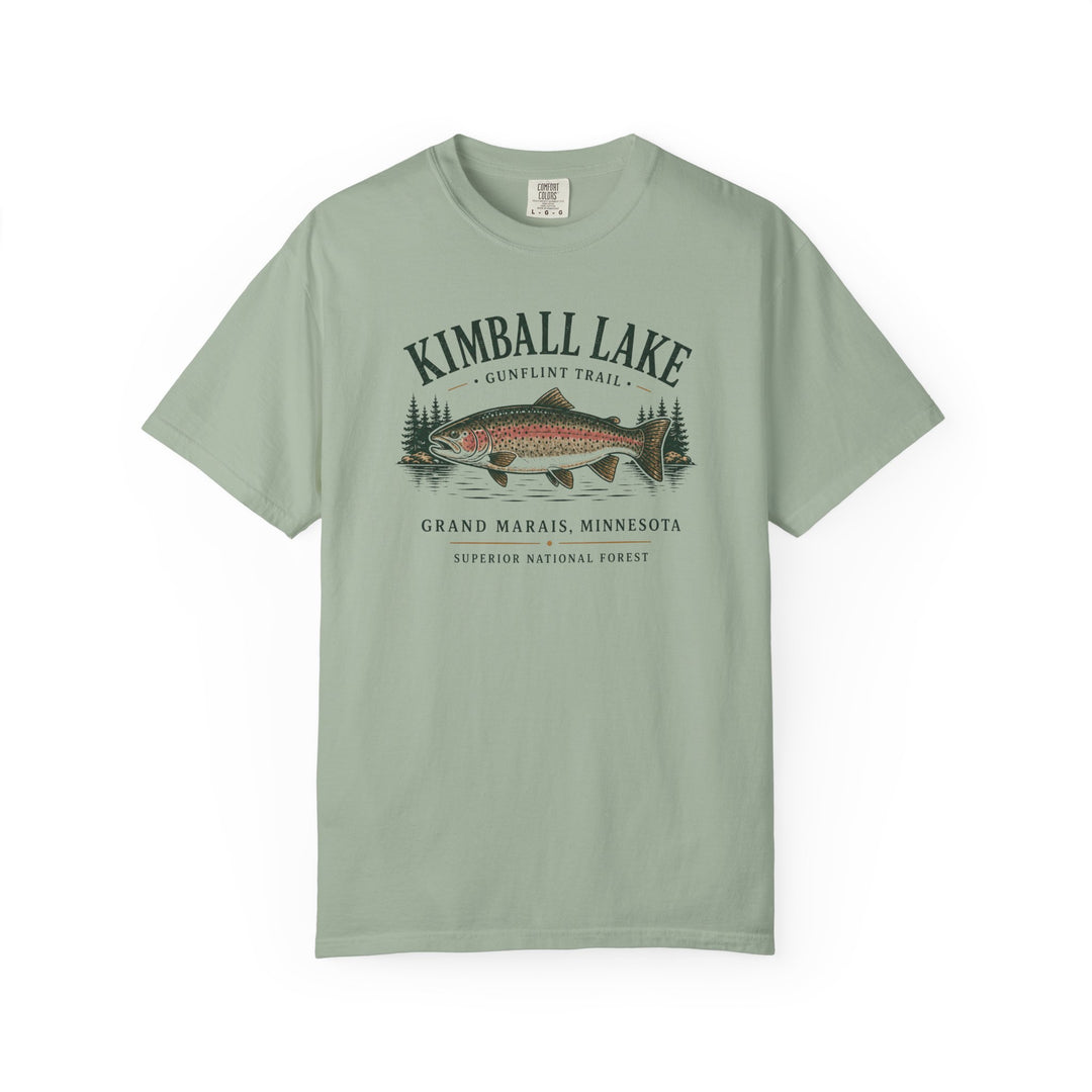 Kimball Lake T‑Shirt — Trout Fishing Minnesota Lake Tee