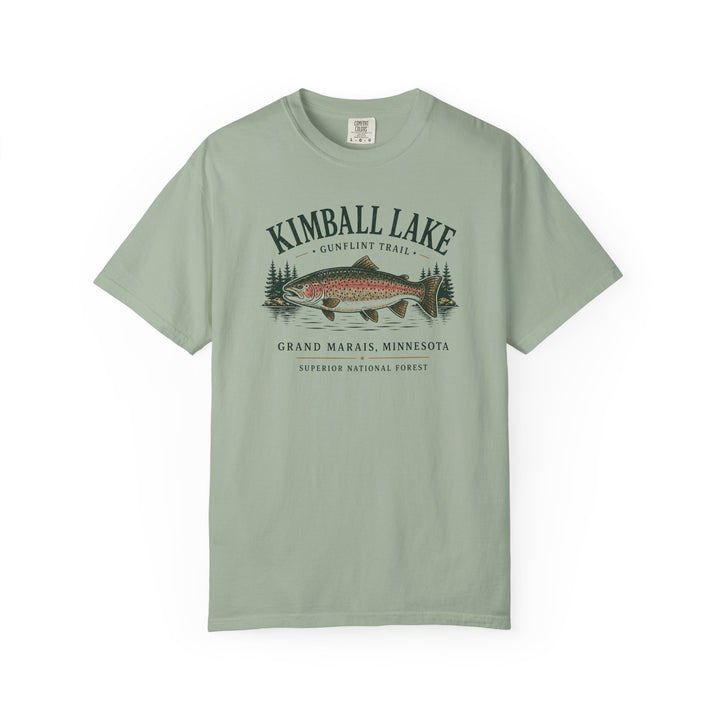 Kimball Lake T‑Shirt — Trout Fishing Minnesota Lake Tee