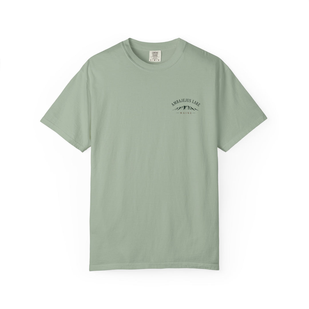 Ambajejus Lake Scenic T-Shirt — Maine Lake Cabin Tee