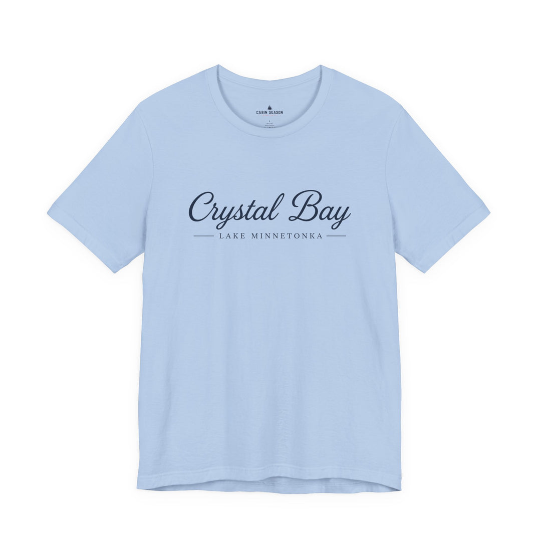 Crystal Bay Lake Minnetonka Tee - Lake Minnetonka Script T‑Shirt