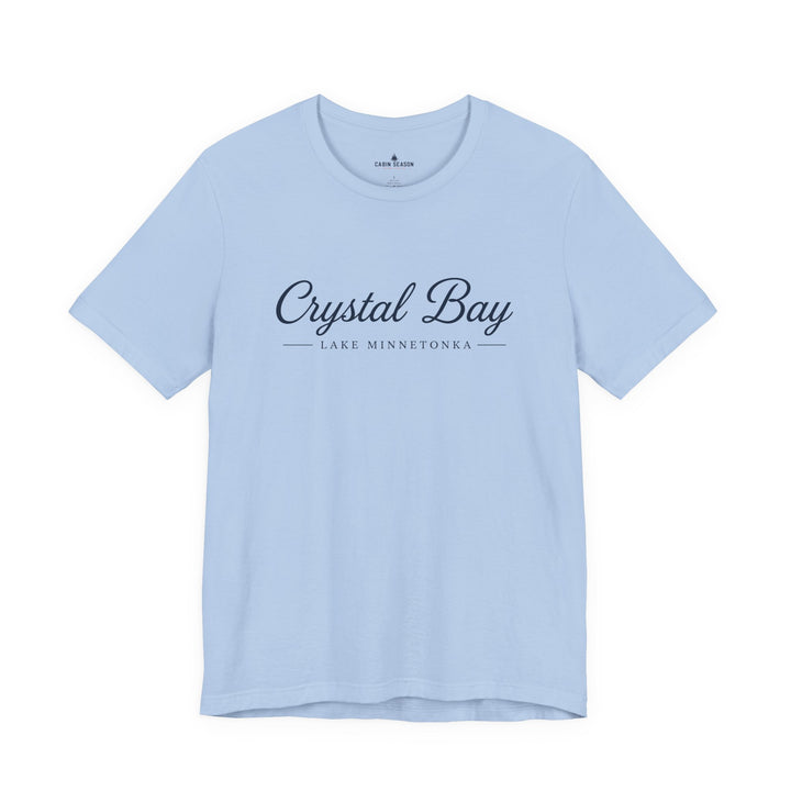 Crystal Bay Lake Minnetonka Tee - Lake Minnetonka Script T‑Shirt