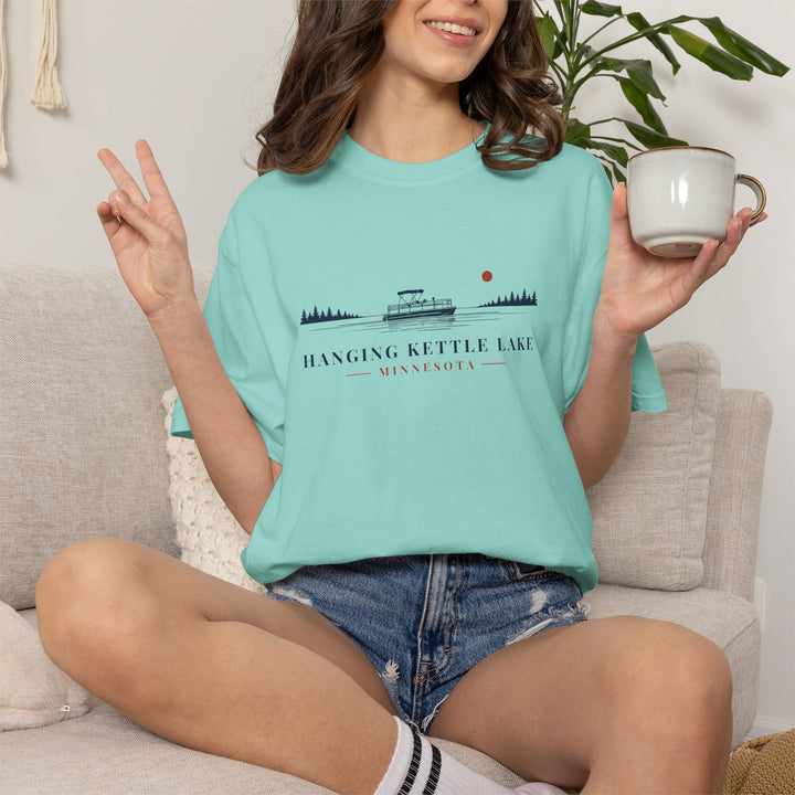 Hanging Kettle Lake Pontoon Tee