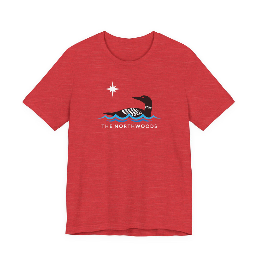 Wisconsin Northwoods Loon Tee