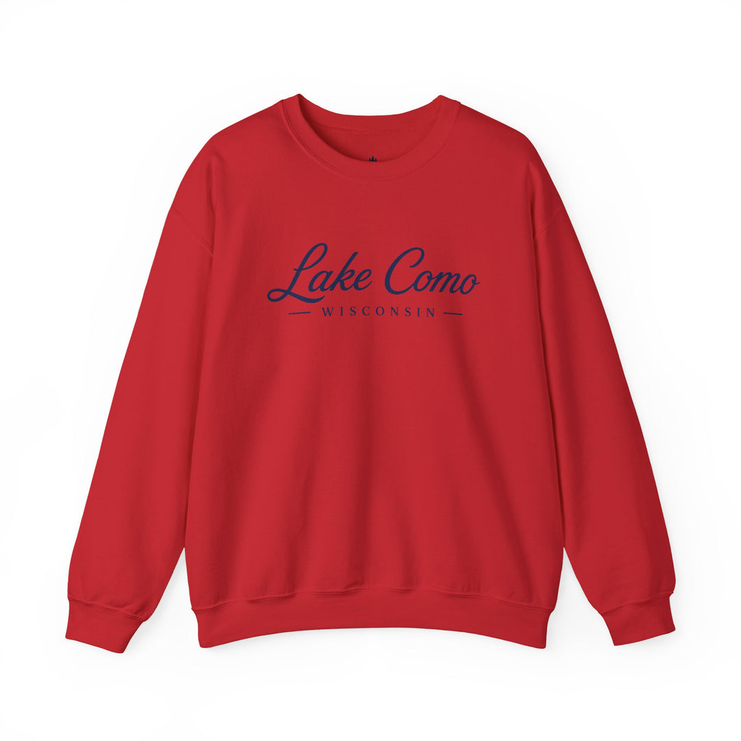 Lake Como Wisconsin Crewneck Sweatshirt