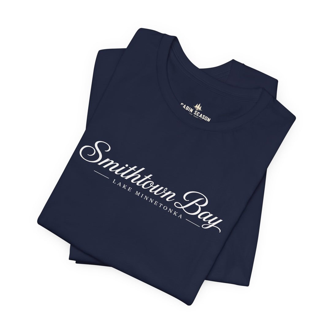 Smithtown Bay Script Tee - Lake Minnetonka Short Sleeve T-Shirt