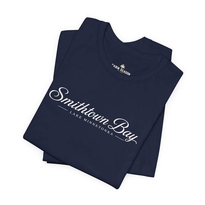 Smithtown Bay Script Tee - Lake Minnetonka Short Sleeve T-Shirt