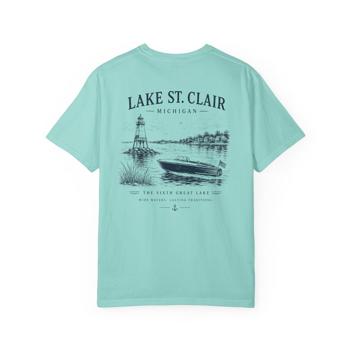 Lake St. Clair Michigan Tee - The 6th Great Lake Shirt