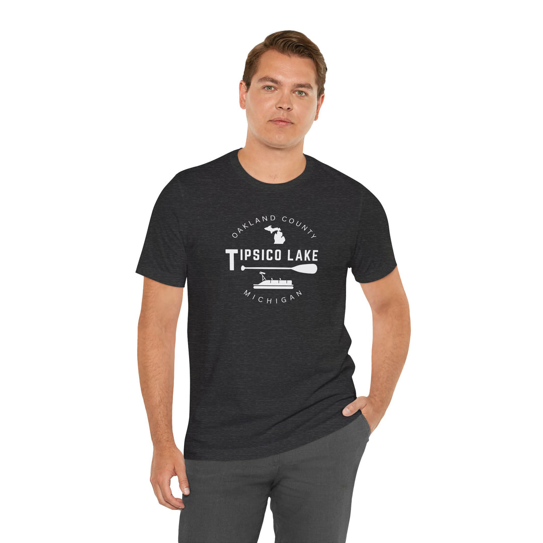 Tipsico Lake Tee — Oakland County Michigan Lake Shirt
