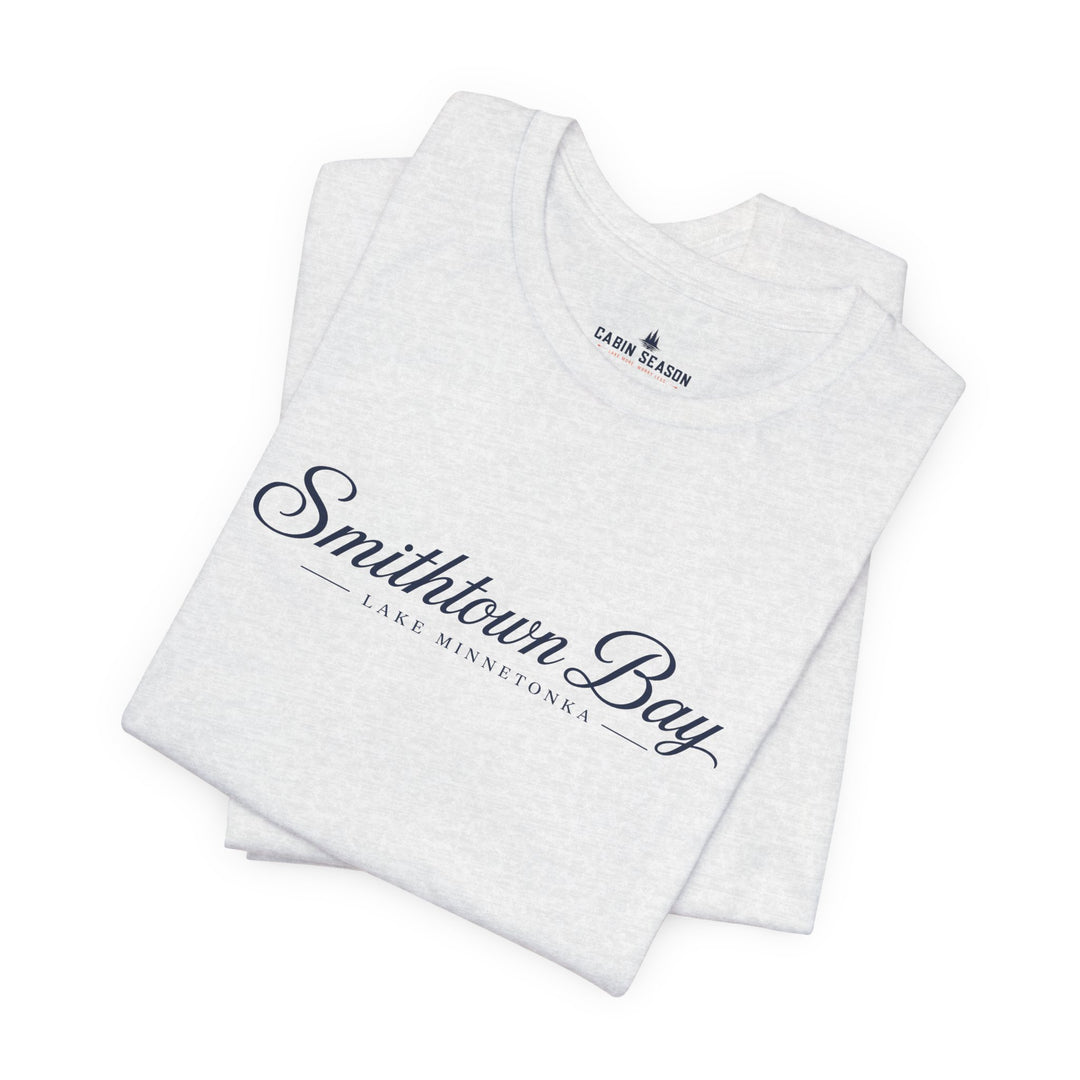 Smithtown Bay Script Tee - Lake Minnetonka Short Sleeve T-Shirt