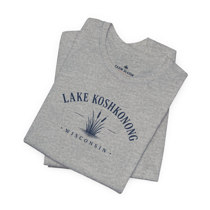 Lake Koshkonong Wisconsin Tee — Lakeside Vintage Graphic T-Shirt
